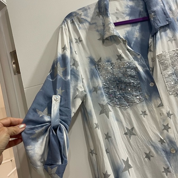 Italian dress one size fits all used once only Great Condition - Picture 2 of 4